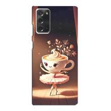 Чохол з мемом Тралалело тралала на Samsung Galaxy Note 20 (Балерина капучина)