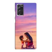 Чехол с мультфильмом Моана Samsung Galaxy Note 20 (Моана и Симеа)