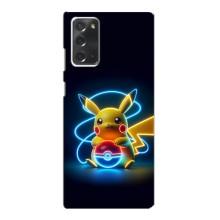 Чохол з Пікачу на Samsung Galaxy Note 20 (Покемон)