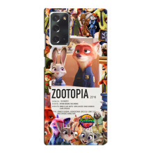 Чехол Зоотрополіс на Samsung Galaxy Note 20 – Коллаж Зоо