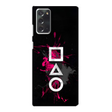 Чехол Гра в кальмара для Samsung Galaxy Note 20 – Ранги