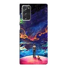 Космічні Чохли для Самсунг Галаксі Ноут 20 (VPrint) (Вид Галактики)