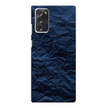 Текстурный Чехол для Samsung Galaxy Note 20 (Бумага)