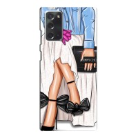 Силіконовый Чохол на Samsung Galaxy Note 20 з картинкой Модных девушек (Мода)