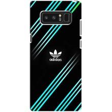 Чехлы Адидас для samsung Galaxy Note 8 (AlphaPrint) (Адидас с полосами)