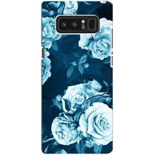 Чехлы (ART) Цветы на samsung Galaxy Note 8 (VPrint) (Блактині бутони)