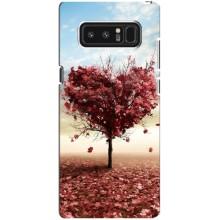 Чехлы для любимой на Самсунг Галакси Ноут 8 (VPrint) (Дерево сердце)