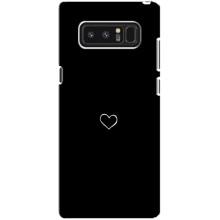 Чехлы для любимой на Самсунг Галакси Ноут 8 (VPrint) (Маленькое сердечко)