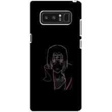 Чехлы на тему: Итачи Учиха для samsung Galaxy Note 8 (AlphaPrint)