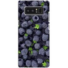 Чехлы с Фруктами для samsung Galaxy Note 8 (VPrint) (Ежевика)