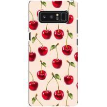 Чехлы с Фруктами для samsung Galaxy Note 8 (VPrint) (Вишня)