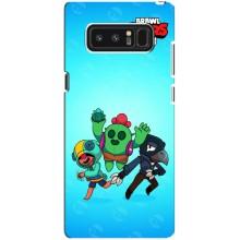 Чехлы Brawl Stars для samsung Galaxy Note 8 (AlphaPrint)