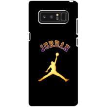 Чехлы для samsung Galaxy Note 8 - с картинкой JORDAN (AlphaPrint) (Jordan Gold)