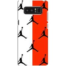 Чехлы для samsung Galaxy Note 8 - с картинкой JORDAN (AlphaPrint) (Лого Джордан)