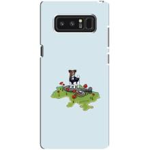 Чехлы с картинкой собаки Патрон для samsung Galaxy Note 8 (AlphaPrint) (Сапер Пес)