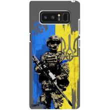 Чехлы с картинкой ЗСУ для samsung Galaxy Note 8 (AlphaPrint) – АРТ солдат