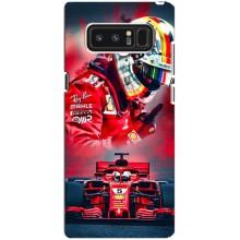 Чехлы с Машинами на Самсунг Галакси Ноут 8 (VPrint) (Гонщик)