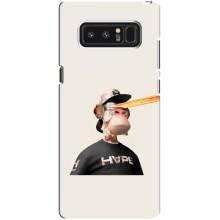 Чехлы с Обезьянами NFT для samsung Galaxy Note 8 (AlphaPrint) (обезьяна NFT в очках)