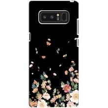 Чохол для Самсунг Ноут 8, N950 - з принтом (Дизайнерські) (AlphaPrint) (Маленькі квіти)
