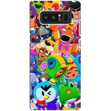 Чехол для samsung Galaxy Note 8 Бравл Старс (VPrint)