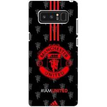 Чехол Манчестер Юнайтед для Самсунг Галакси Ноут 8 (AlphaPrint) (лого МЮ)
