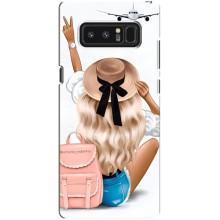 Чехол с печатью для samsung Galaxy Note 8 - (Мода) (AlphaPrint) (Путешествие)