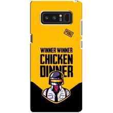 Чехол PUBG для Самсунг Галакси Ноут 8 (AlphaPrint) (Pubg шлем)