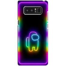 Чехол Амонг Ас для samsung Galaxy Note 8 (AlphaPrint) (Яркий скин)