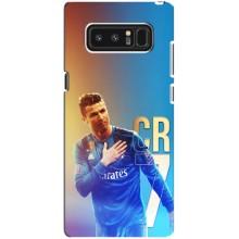 Чехол Криштиану Роналду для samsung Galaxy Note 8 (AlphaPrint) (CR7 Real)