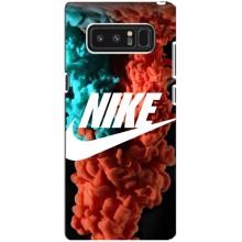 Чехол для samsung Galaxy Note 8 - с принтом Найк (AlphaPrint) (Дымчатый найк)