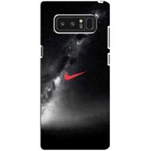 Чехол для samsung Galaxy Note 8 - с принтом Найк (AlphaPrint) (Найк красный)