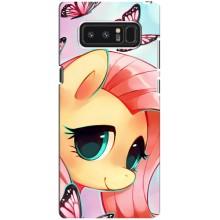 Чехол для Самсунг Галакси Ноут 8 - (Единорожки - Новинки) (AlphaPrint) (Племя единорогов)