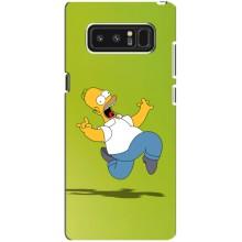 Чехол с Симпсонами для samsung Galaxy Note 8 (VPrint) (Гомер Симпсон)
