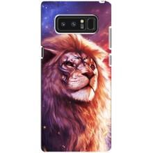 Чехол со Львом для samsung Galaxy Note 8 (VPrint) (Красочный Лев)