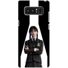 Чехлы Венсдей на samsung Galaxy Note 8 Уэнсдей (AlphaPrint) (W-Wednesday)