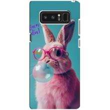 Чохол з принтом стильні тварини для Самсунг Ноут 8, N950 – Кролик в окулярах