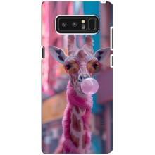 Чохол з принтом стильні тварини для Самсунг Ноут 8, N950 – Стильна жирафа