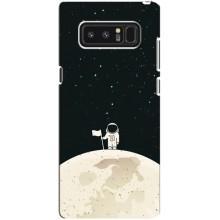 Космические Чехлы для Самсунг Галакси Ноут 8 (VPrint) (На луне)