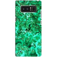 Мраморный чехол на samsung Galaxy Note 8 (VPrint) (Салатный Мрамор)