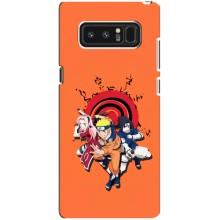 Naruto Anime Чехлы для Самсунг Галакси Ноут 8 (AlphaPrint)