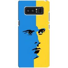 Украинские Чехлы для samsung Galaxy Note 8 с картинкой УПА (AlphaPrint) (Степан Бандера)