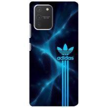 Чохли Адидас для Samsung Galaxy S10 Lite (AlphaPrint) (Синій Адідас)