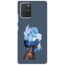 Чехлы (ART) Цветы на Samsung Galaxy S10 Lite (VPrint) (Квіти на голові)
