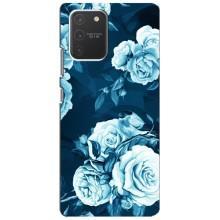 Чехлы (ART) Цветы на Samsung Galaxy S10 Lite (VPrint) (Блактині бутони)
