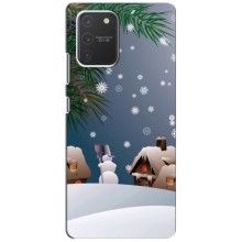 Чехлы на Новый Год Samsung Galaxy S10 Lite – Зима