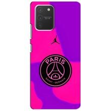 Чохли PSG для Samsung Galaxy S10 Lite (AlphaPrint) (яскравий ПСЖ)