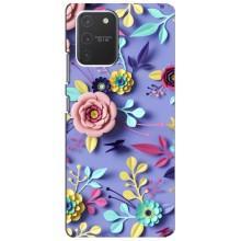 Чохли з квітами для Samsung Galaxy S10 Lite (VPrint) (Дизайн квітів)