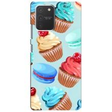 Чохли з фруктами для Samsung Galaxy S10 Lite (VPrint) (Кексики)