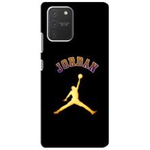 Чохли для Samsung Galaxy S10 Lite - з картинкою JORDAN (AlphaPrint) (Jordan Gold)