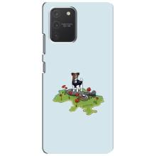 Чохли з картинкою собаки Патрон для Samsung Galaxy S10 Lite (AlphaPrint) (Сапер Пес)